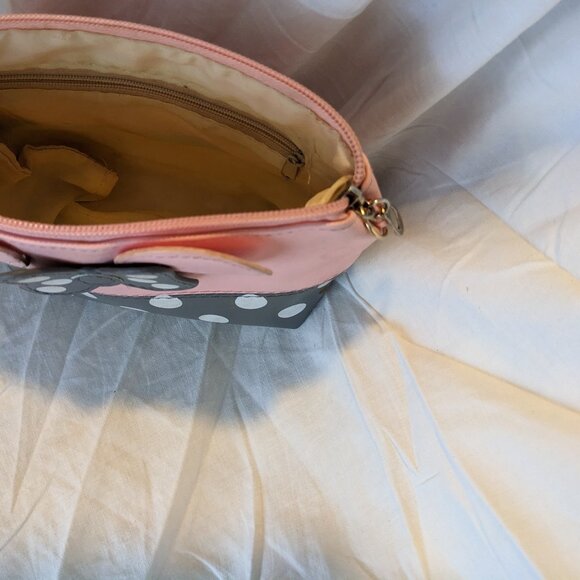 Disney Minnie Mouse Wristlet Pink/Gray - Picture 2 of 5